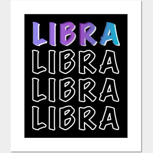 LIBRA Posters and Art